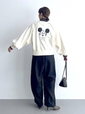 「アイテム（その他小物）」を使った、あべさん（レディース・159cm）の秋コーディネート