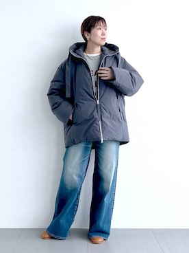 あべさん（レディース・159cm・40代）の秋コーディネート