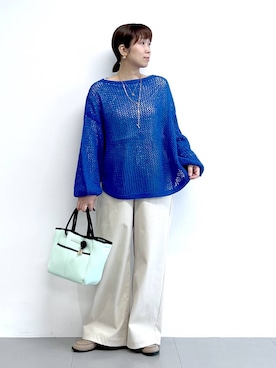 あべさん（レディース・159cm）の冬コーディネート