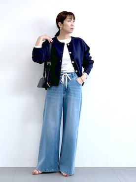 あべさん（レディース・159cm）の春コーディネート