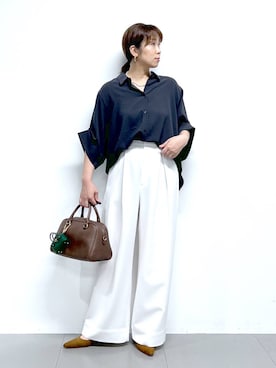 あべさん（レディース・159cm）の夏コーディネート