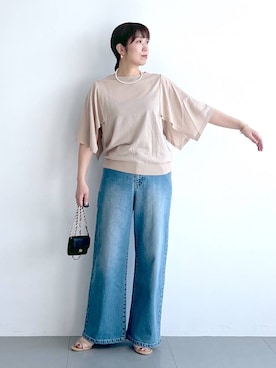 あべさん（レディース・159cm）の春コーディネート