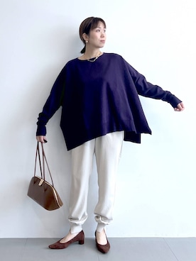 「アイテム（パンプス）」を使った、あべさん（レディース・159cm・40代）の夏コーディネート