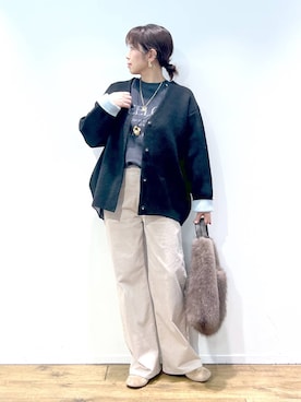 あべさん(レディース・159cm)の秋コーディネート