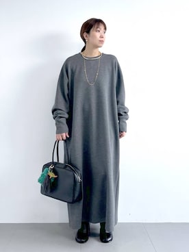 あべさん（レディース・159cm・40代）の秋コーディネート