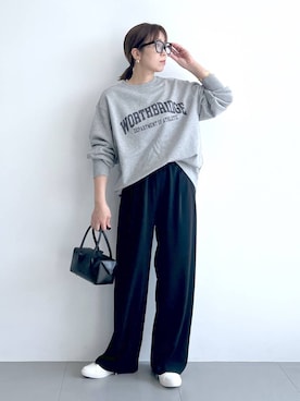 「アイテム（ハンドバッグ）」を使った、あべさん（レディース・159cm・40代）の夏コーディネート