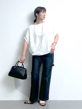 あべさん(レディース・159cm)の夏コーディネート