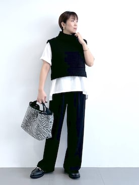 あべさん(レディース・159cm)の秋コーディネート
