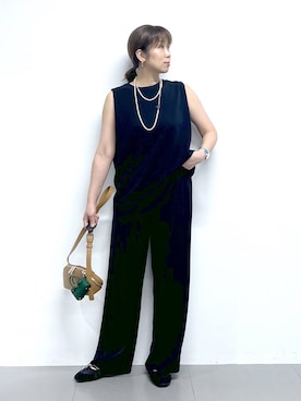 あべさん(レディース・159cm)の夏コーディネート