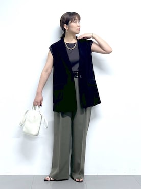 あべさん(レディース・159cm)の春コーディネート