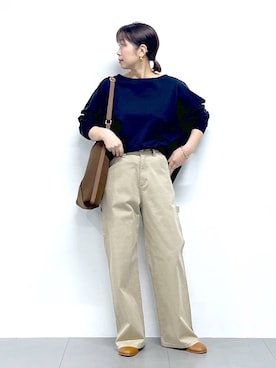 「アイテム（その他小物）」を使った、あべさん（レディース・159cm）の冬コーディネート