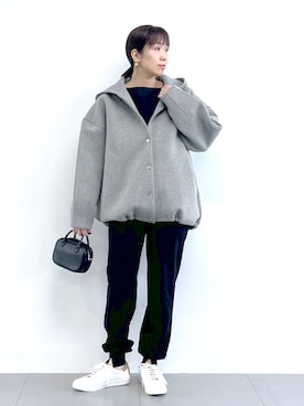 「アイテム（その他小物）」を使った、あべさん（レディース・159cm）の秋コーディネート