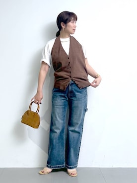 あべさん(レディース・159cm)の夏コーディネート