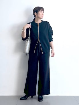 「アイテム（その他小物）」を使った、あべさん（レディース・159cm）の冬コーディネート