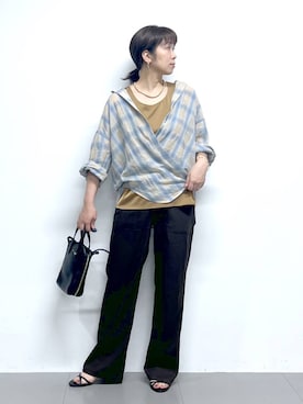 あべさん(レディース・159cm)の夏コーディネート