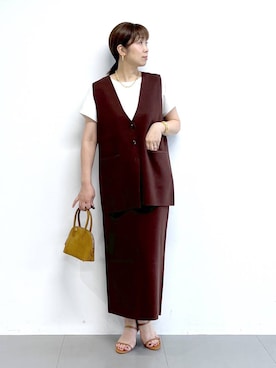 あべさん(レディース・159cm)の夏コーディネート