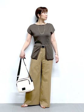 あべさん(レディース・159cm)の春コーディネート