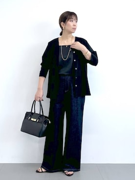 「アイテム（デニムパンツ）」を使った、あべさん（レディース・159cm・40代）の夏コーディネート