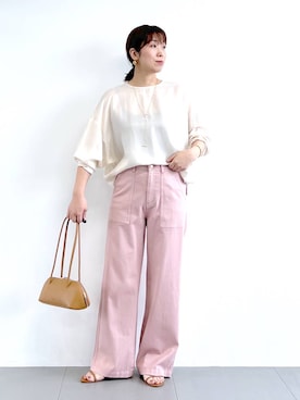 「PICCADILLY（ピカデリー）のアイテム」を使った、あべさん（レディース・159cm）の春コーディネート