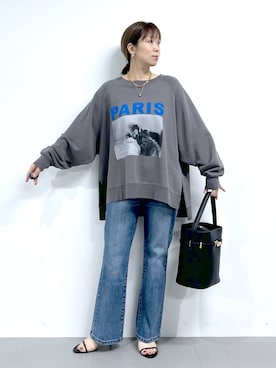 「アイテム（アクセサリー）」を使った、あべさん（レディース・159cm・40代）の夏コーディネート