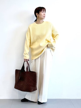 「アイテム（その他小物）」を使った、あべさん（レディース・159cm）の冬コーディネート