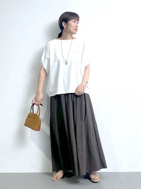 あべさん(レディース・159cm)の夏コーディネート
