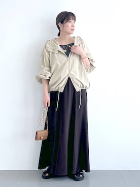 あべさん(レディース・159cm)の春コーディネート