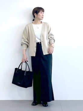 あべさん（レディース・159cm）の冬コーディネート