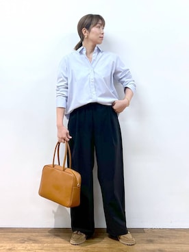 「MILOS（ミロス）のアイテム」を使った、あべさん（レディース・159cm）の夏コーディネート