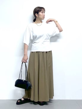 あべさん(レディース・159cm)の夏コーディネート