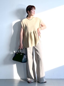 あべさん(レディース・159cm)の夏コーディネート