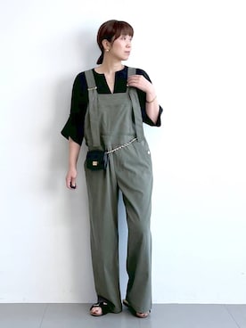 「BARNYARDSTORM（バンヤードストーム）のアイテム（シャツ/ブラウス）」を使った、あべさん（レディース・159cm）の冬コーディネート