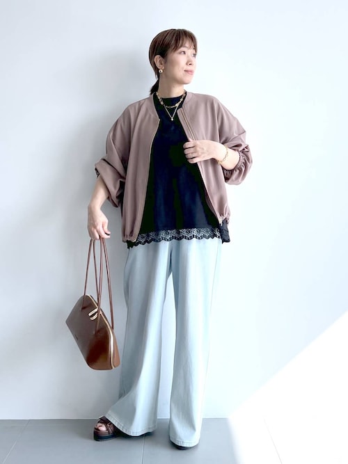 BARNYARDSTORM / ポプリンZIPブルゾン【JAPAN FABRIC】ハンド