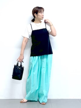 あべさん(レディース・159cm)の夏コーディネート