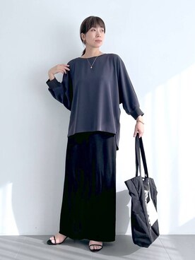 あべさん（レディース・159cm）の夏コーディネート