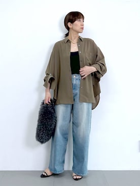 「surt（サート）のアイテム」を使った、あべさん（骨格ナチュラル・レディース・159cm）の夏コーディネート