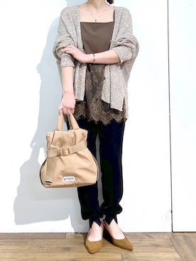 あべさん（レディース・159cm）の春コーディネート