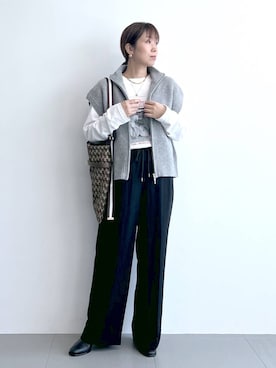 「アイテム（トップス）」を使った、あべさん（レディース・159cm・40代）の夏コーディネート