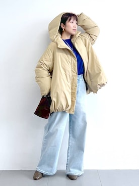 「アイテム（財布/小物）」を使った、あべさん（レディース・159cm・40代）の冬コーディネート