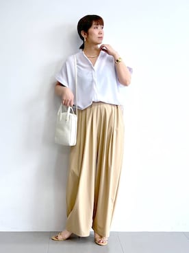 「Beau're（ヴュレ）のアイテム」を使った、あべさん（レディース・159cm）の春コーディネート