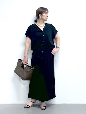 あべさん（レディース・159cm）の夏コーディネート