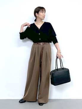 「アイテム（ブーツ）」を使った、あべさん（レディース・159cm・40代）の夏コーディネート