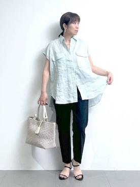 あべさん(レディース・159cm)の夏コーディネート