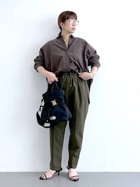 「アイテム（ピアス（両耳用））」を使った、あべさん（レディース・159cm・40代）の夏コーディネート