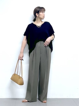 あべさん(レディース・159cm)の春コーディネート