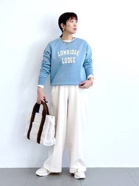 「アイテム（その他小物）」を使った、あべさん（レディース・159cm）の秋コーディネート