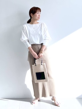 あべさん（レディース・159cm）の春コーディネート