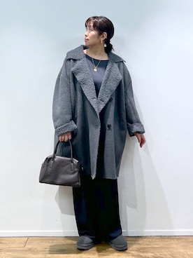 あべさん(レディース・159cm)の秋コーディネート
