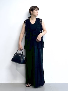 あべさん(レディース・159cm)の夏コーディネート