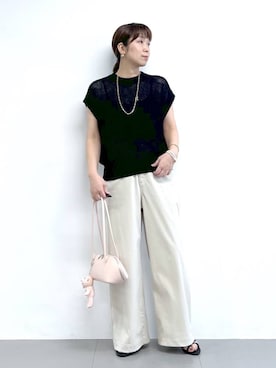 あべさん（レディース・159cm）の春コーディネート